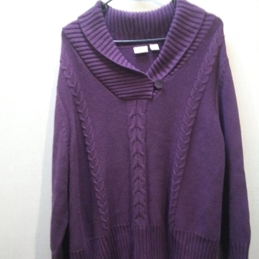 Cato Woman Purple sweater